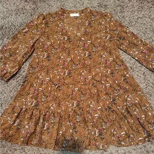 Melloday V‎ Neck Tunic Top